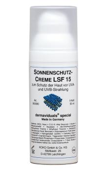 Sonnenschutzcreme LSF 15