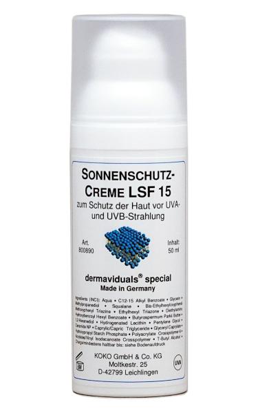 Sonnenschutzcreme LSF 15